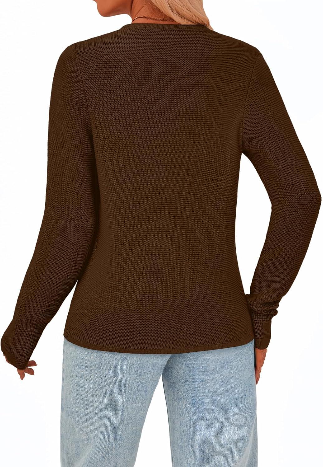 imageTrendy Queen Womens Tie Front Tops Fall Cardigan Sweaters 2025 Fashion Crochet Crop Winter Clothes Cute Y2K Casual OutfitsChocolate