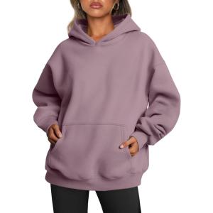 Trendy Queen Womens Oversized Hoodies Fleece Sweatshirts Fall Fashion Pullover Sweaters Winter Clothes(Nutmeg)